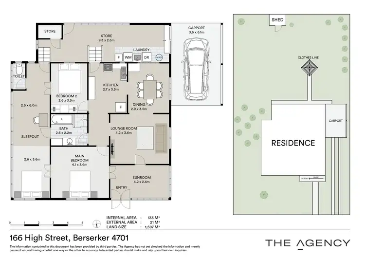 Floorplan of Homely house listing, 166 High Street, Berserker QLD 4701