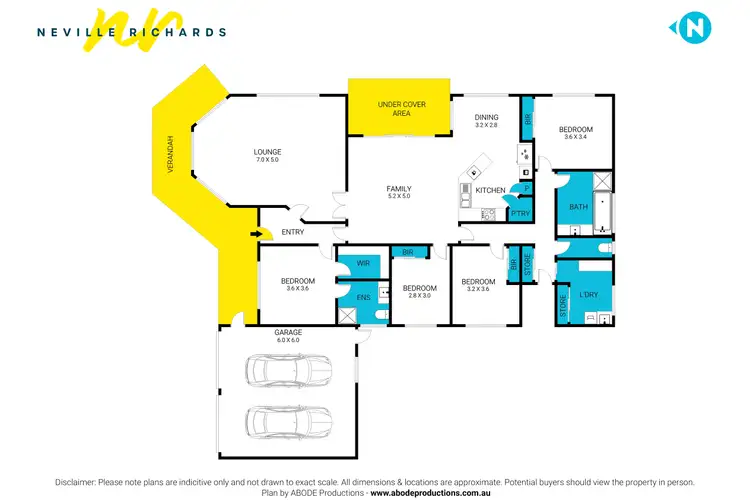 Floorplan of Homely house listing, 698-700 Pigdon Street, Indented Head VIC 3223