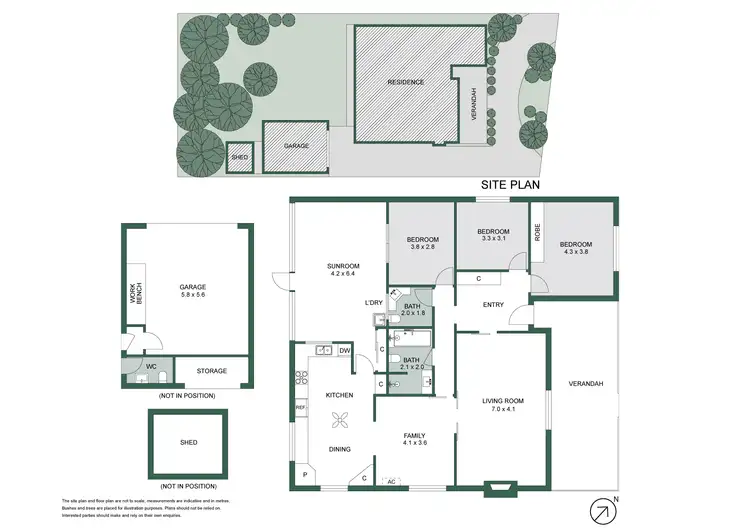 Floorplan of Homely house listing, 276 Nepean Highway (via Service Road), Parkdale VIC 3195