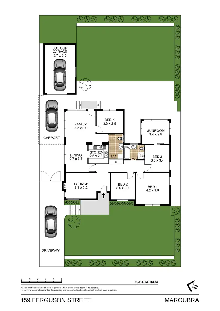 Floorplan of Homely house listing, 159 Ferguson Street, Maroubra NSW 2035