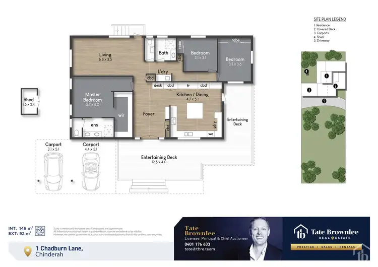 Floorplan of Homely house listing, 1 Chadburn Lane, Chinderah NSW 2487