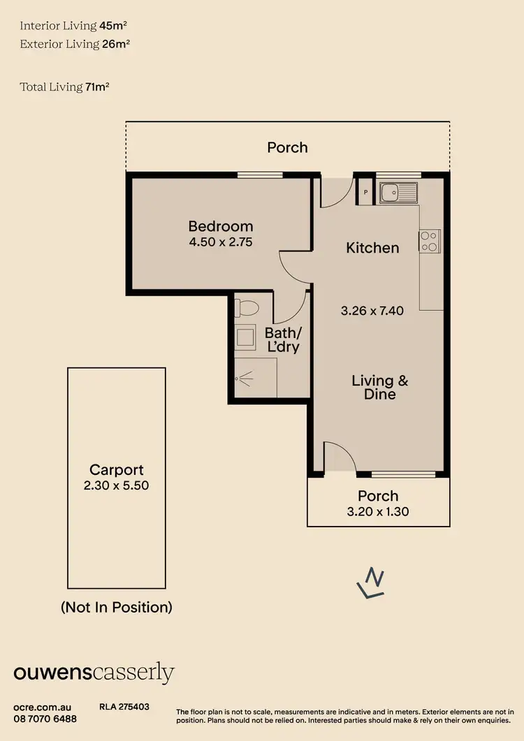 Floorplan of Homely unit listing, 13/2 Ayliffes Road, St Marys SA 5042