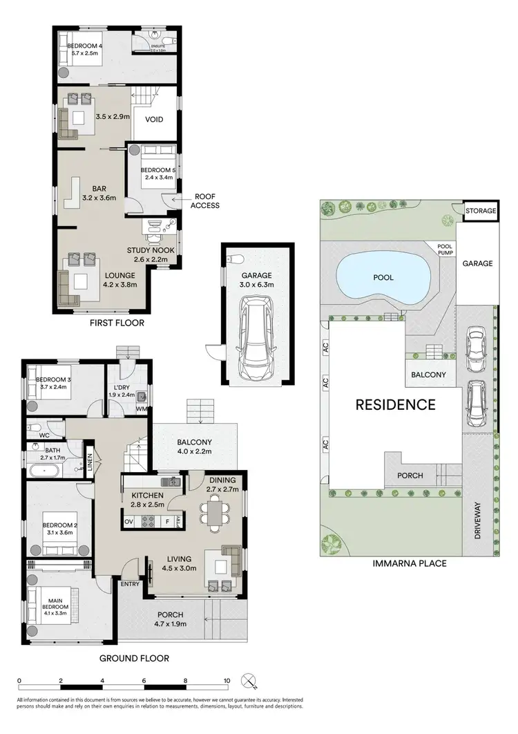 Floorplan of Homely house listing, 5 Immarna Place, Penshurst NSW 2222