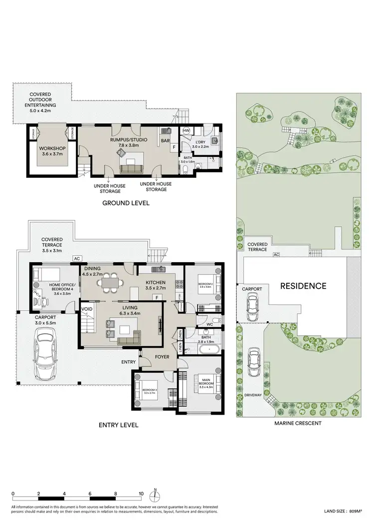 Floorplan of Homely house listing, 18 Marine Crescent, Hornsby Heights NSW 2077