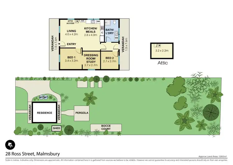 Floorplan of Homely house listing, 28 Ross Street, Malmsbury VIC 3446