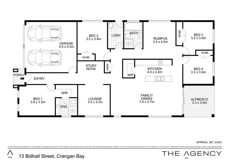 Floorplan of Homely house listing, 13 Bidhall Street, Crangan Bay NSW 2259