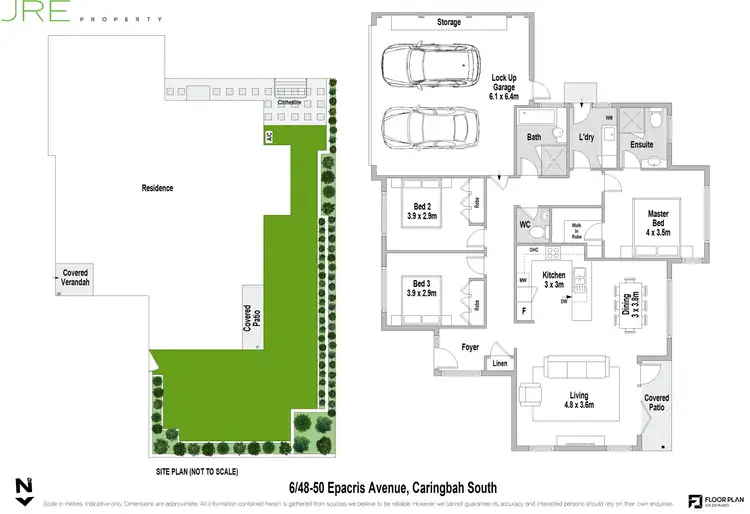 Floorplan of Homely villa listing, 6/48-50 Epacris Avenue, Caringbah South NSW 2229