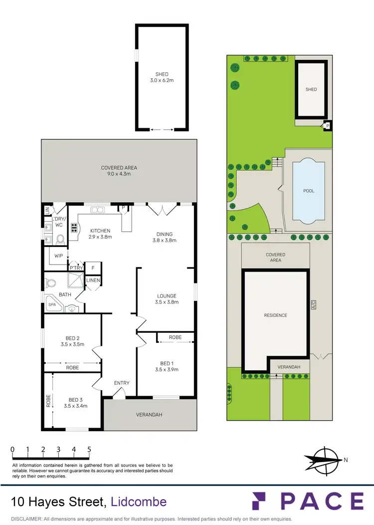 Floorplan of Homely house listing, 10 Hayes Street, Lidcombe NSW 2141