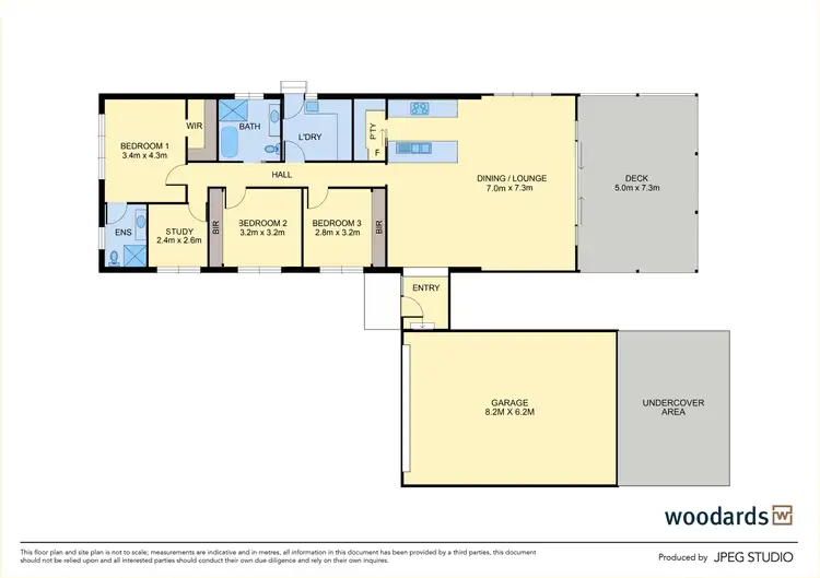 Floorplan of Homely house listing, 24 Woodworth Street, New Gisborne VIC 3438
