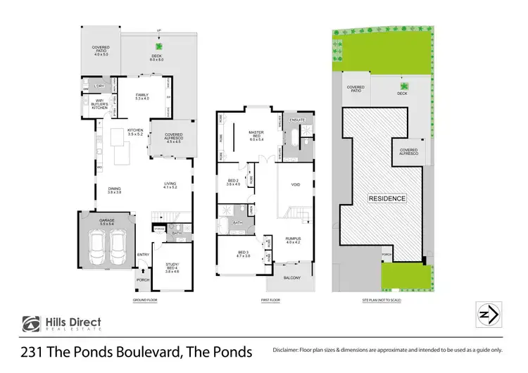 Floorplan of Homely house listing, 231 The Ponds Boulevard, The Ponds NSW 2769