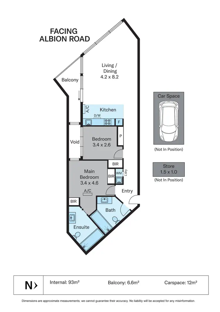 Floorplan of Homely apartment listing, 108/12 High Street, Glen Iris VIC 3146