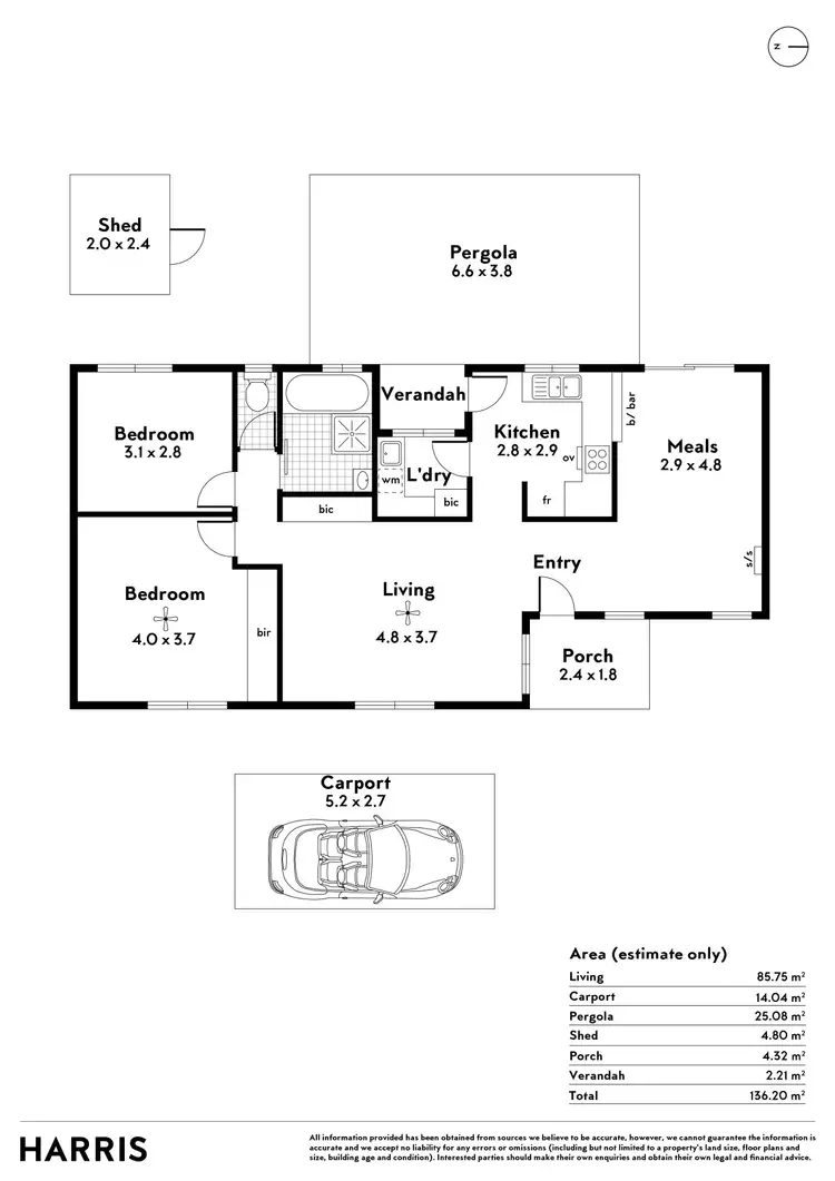 Floorplan of Homely unit listing, 4/1 East Street, Magill SA 5072