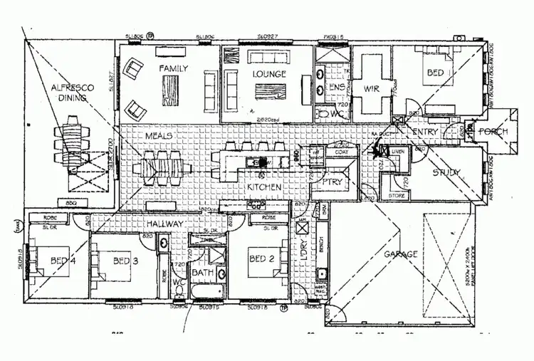 Floorplan of Homely house listing, 217 Lloyd Street East, East Bendigo VIC 3550