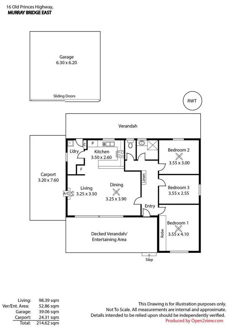 Floorplan of Homely house listing, 16 Old Princes Highway, Murray Bridge SA 5253