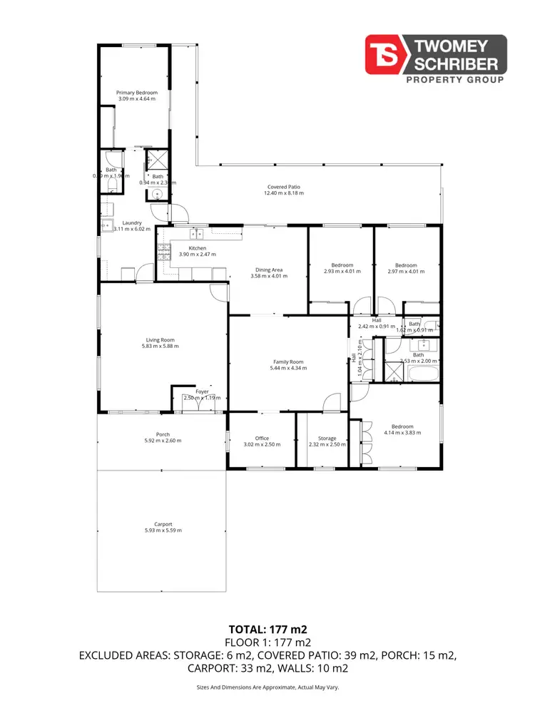 Floorplan of Homely house listing, 6 Di Savia Close, Whitfield QLD 4870