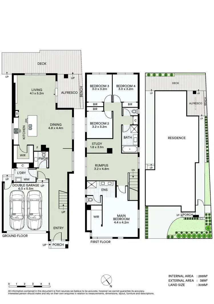 Floorplan of Homely house listing, 5 Archer Grove, Doncaster VIC 3108