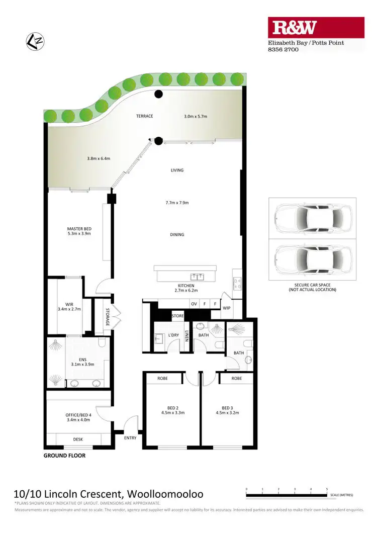 Floorplan of Homely apartment listing, 10/10 Lincoln Crescent, Woolloomooloo NSW 2011