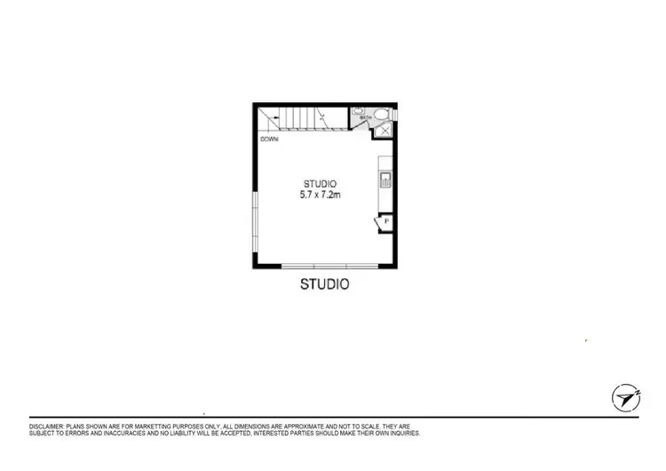 Floorplan of Homely studio listing, 10A Heritage Park Drive, Castle Hill NSW 2154