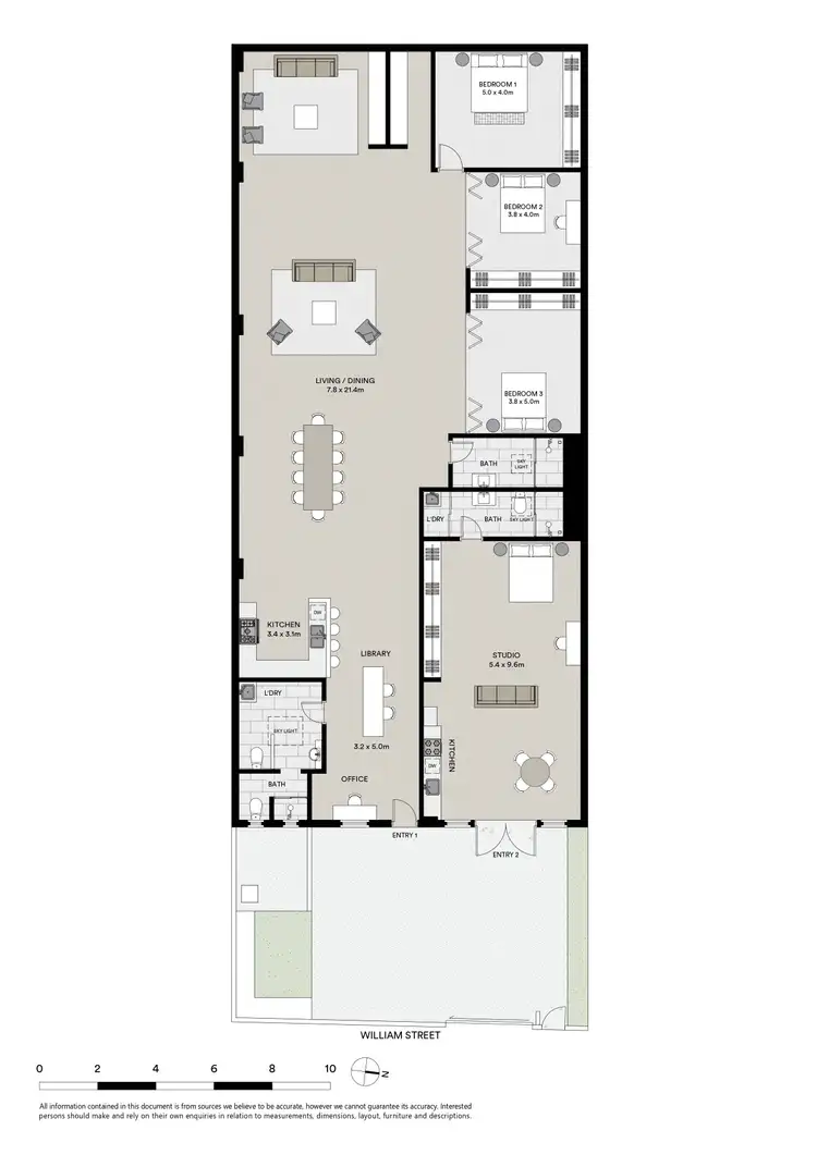 Floorplan of Homely house listing, 43 William Street, Botany NSW 2019