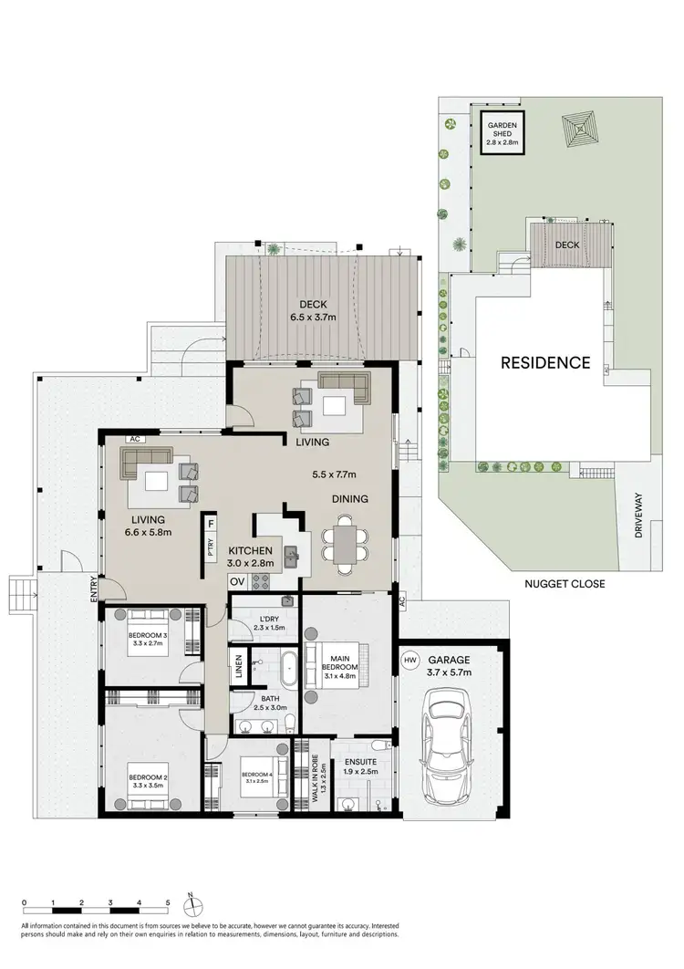 Floorplan of Homely house listing, 2 Nugget Close, Coffs Harbour NSW 2450