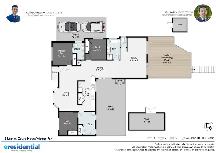 Floorplan of Homely house listing, 16 Leanne Court, Mount Warren Park QLD 4207