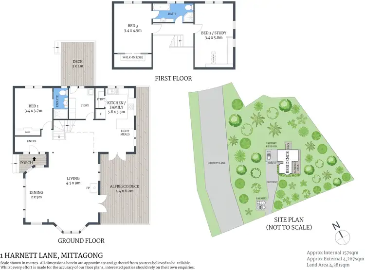 Floorplan of Homely house listing, 1 Harnett Lane, Mittagong NSW 2575