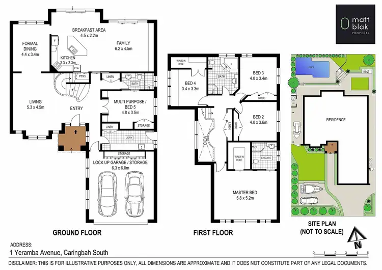 Floorplan of Homely house listing, 1 Yeramba Avenue, Caringbah South NSW 2229