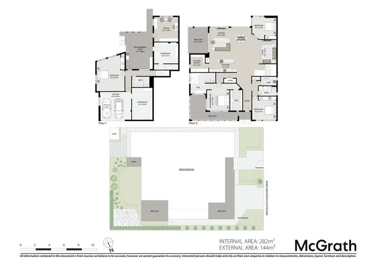Floorplan of Homely house listing, 20 Macauleys Headland Drive, Coffs Harbour NSW 2450