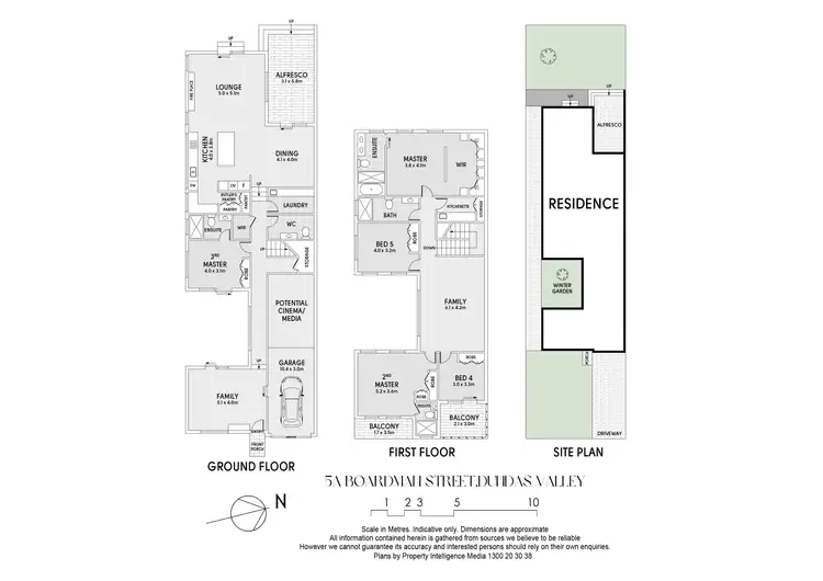 Floorplan of Homely semi-detached listing, 5A Boardman Street, Dundas Valley NSW 2117