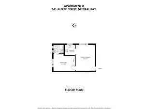 Floorplan of Homely apartment listing, 8/341 Alfred Street North, Neutral Bay NSW 2089