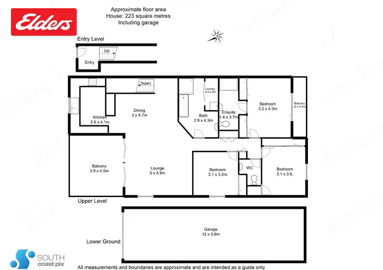 Floorplan of Homely unit listing, 12/224 Beach Road, Batehaven NSW 2536