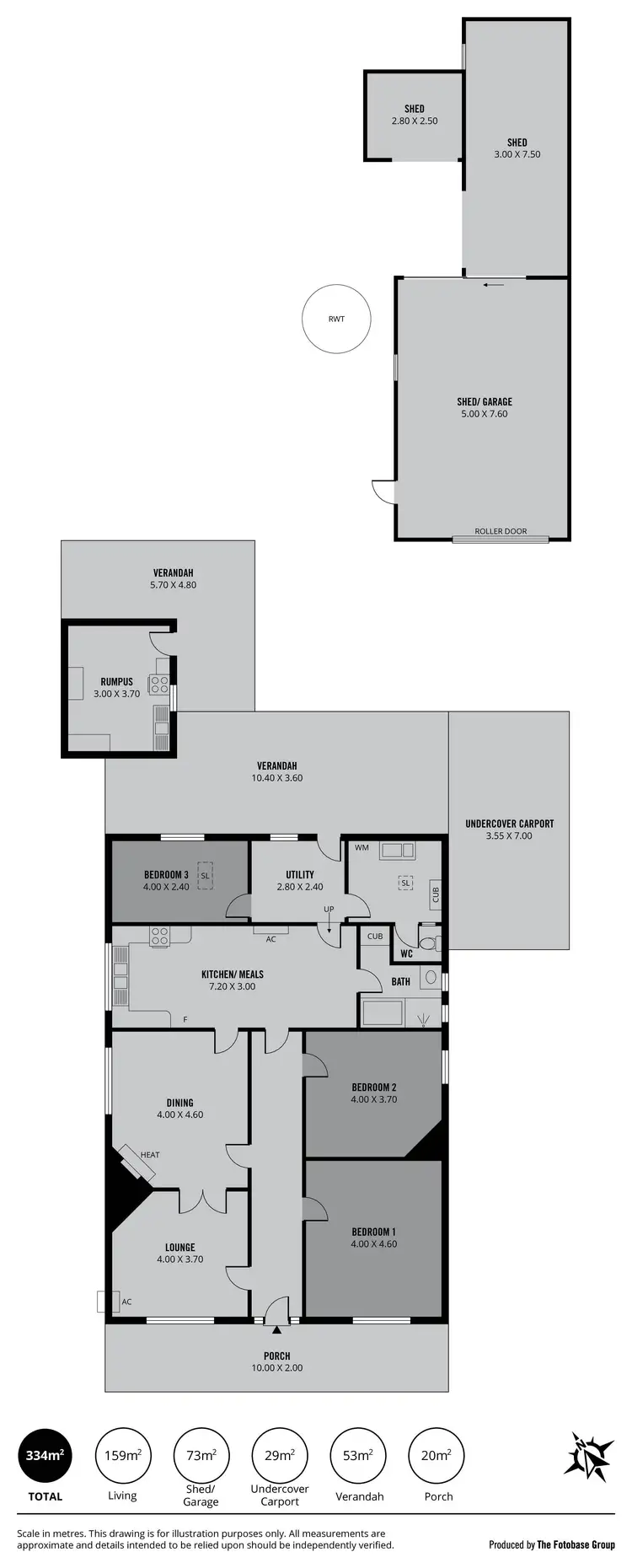Floorplan of Homely house listing, 13 Hurtle Street, Croydon SA 5008