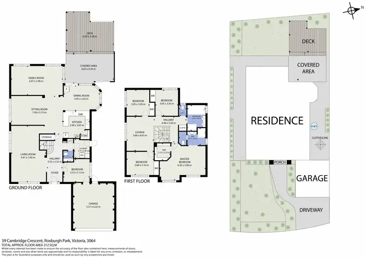 Floorplan of Homely house listing, 39 Cambridge Crescent, Roxburgh Park VIC 3064