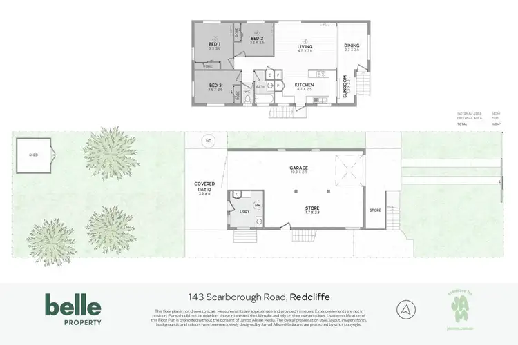 Floorplan of Homely house listing, 143 Scarborough Road, Redcliffe QLD 4020