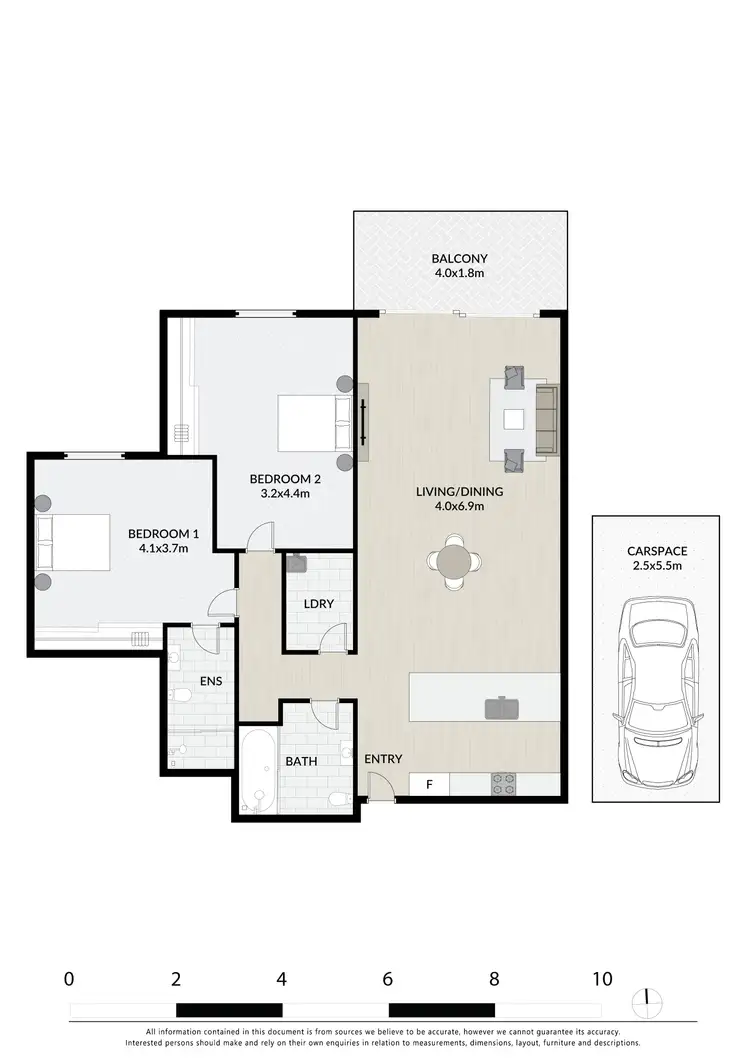 Floorplan of Homely apartment listing, 202A/42-50 Brickworks Drive, Holroyd NSW 2142