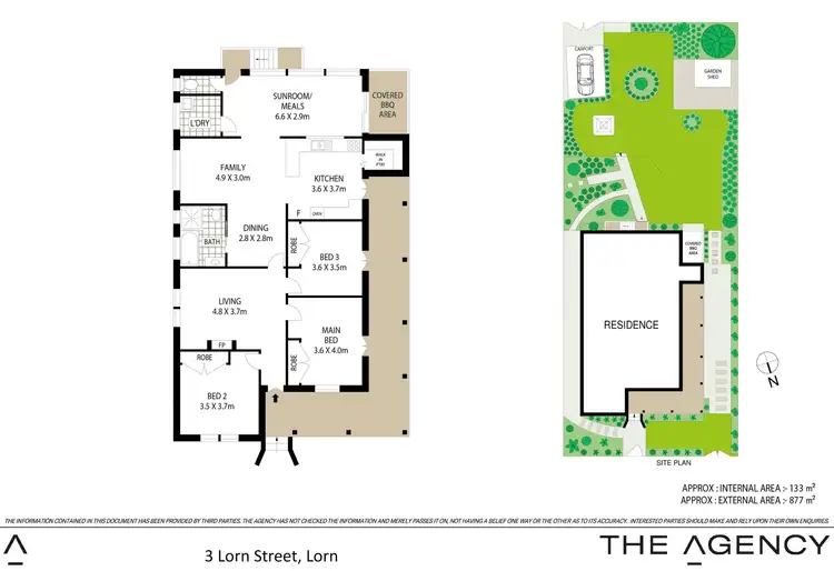 Floorplan of Homely house listing, 3 Lorn Street, Lorn NSW 2320
