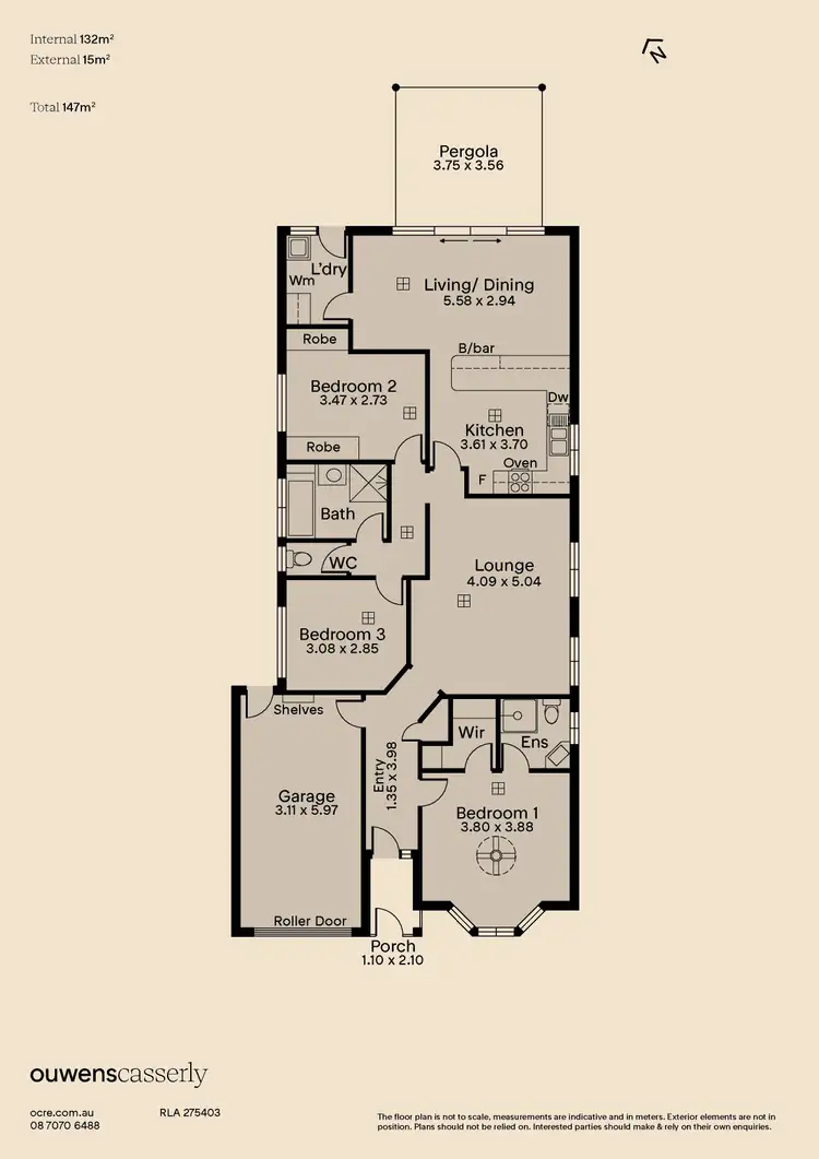 Floorplan of Homely house listing, 12a John Fisher Drive, Torrens Park SA 5062