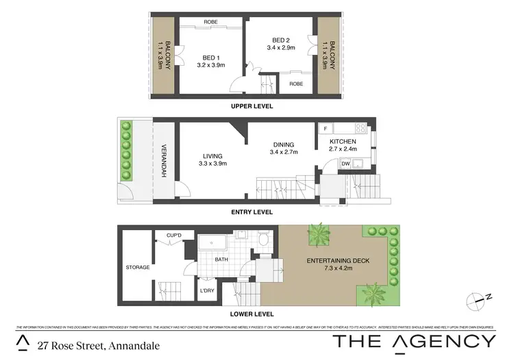Floorplan of Homely house listing, 27 Rose Street, Annandale NSW 2038