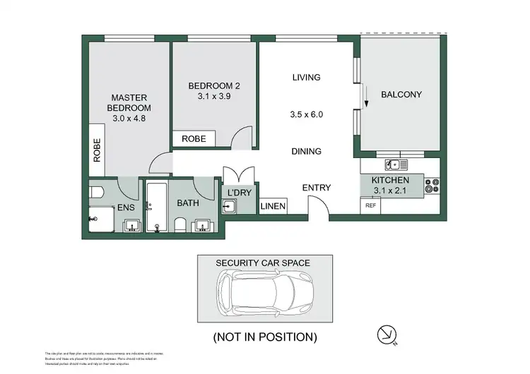 Floorplan of Homely apartment listing, 22/15-19 Shackel Avenue, Brookvale NSW 2100