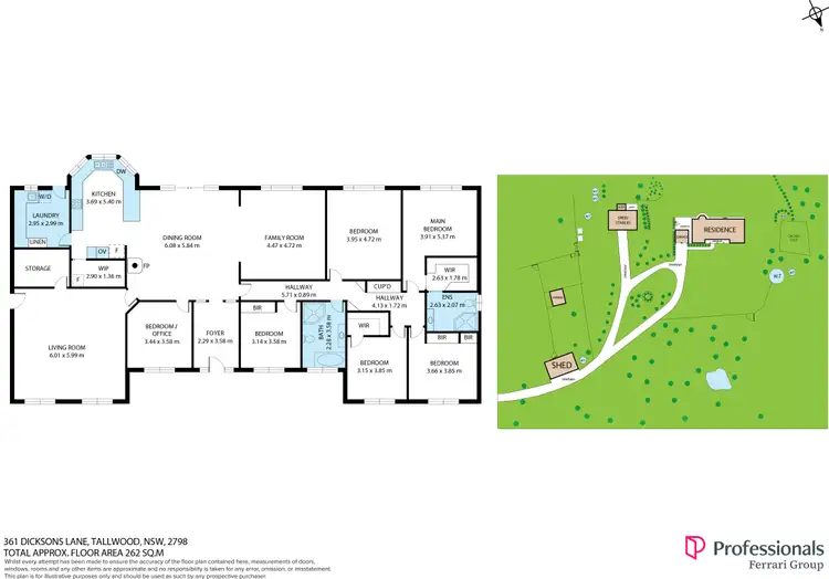 Floorplan of Homely house listing, 361 Dicksons Lane, Orange NSW 2800