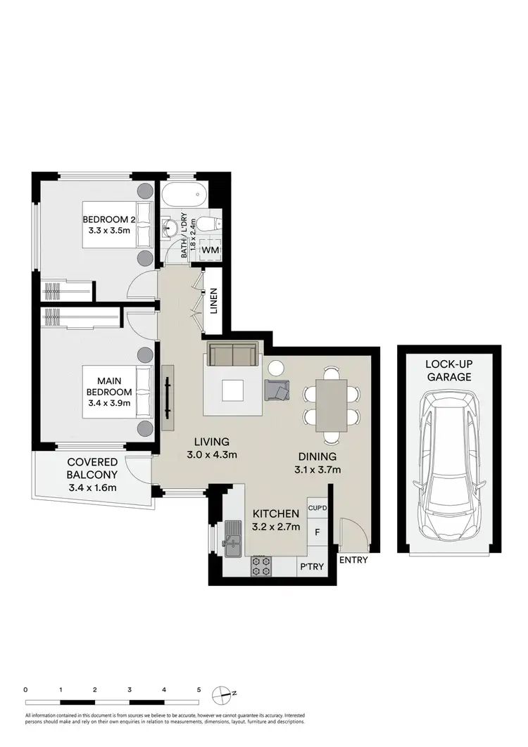 Floorplan of Homely apartment listing, 3/37 Arden Street, Clovelly NSW 2031