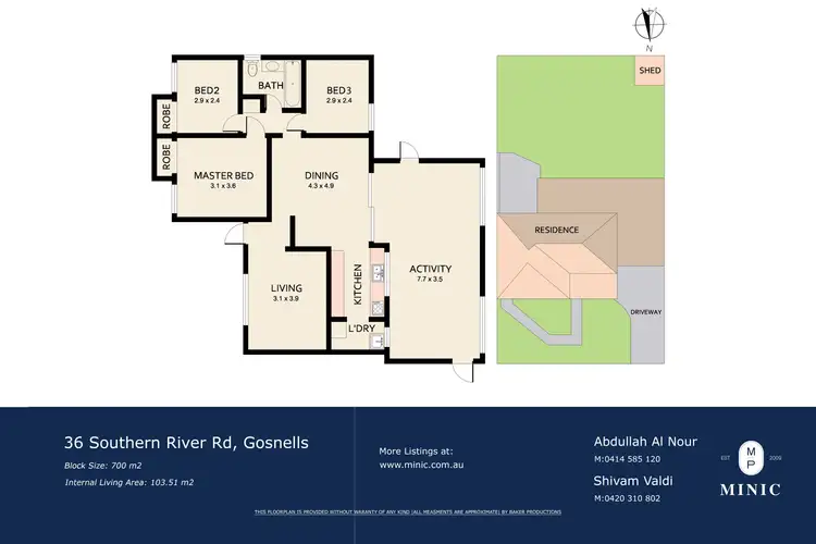 Floorplan of Homely house listing, 36 Southern River Road, Gosnells WA 6110