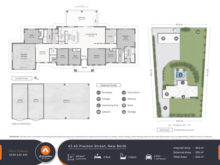 Floorplan of Homely house listing, 43-45 Preston Street, New Beith QLD 4124