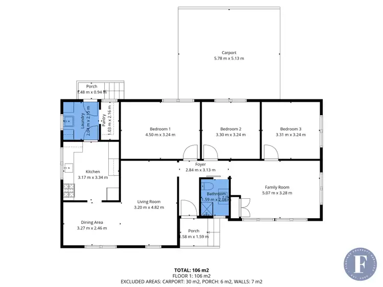Floorplan of Homely house listing, 10 Dickson Street, Cootamundra NSW 2590