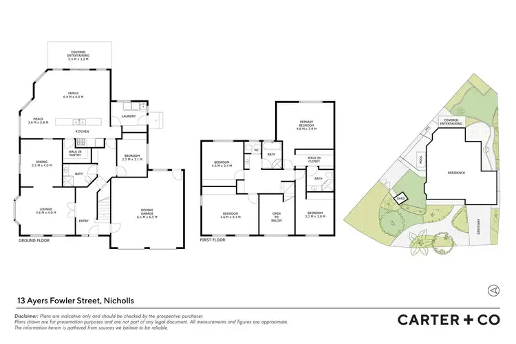 Floorplan of Homely house listing, 13 Ayers Fowler Street, Nicholls ACT 2913