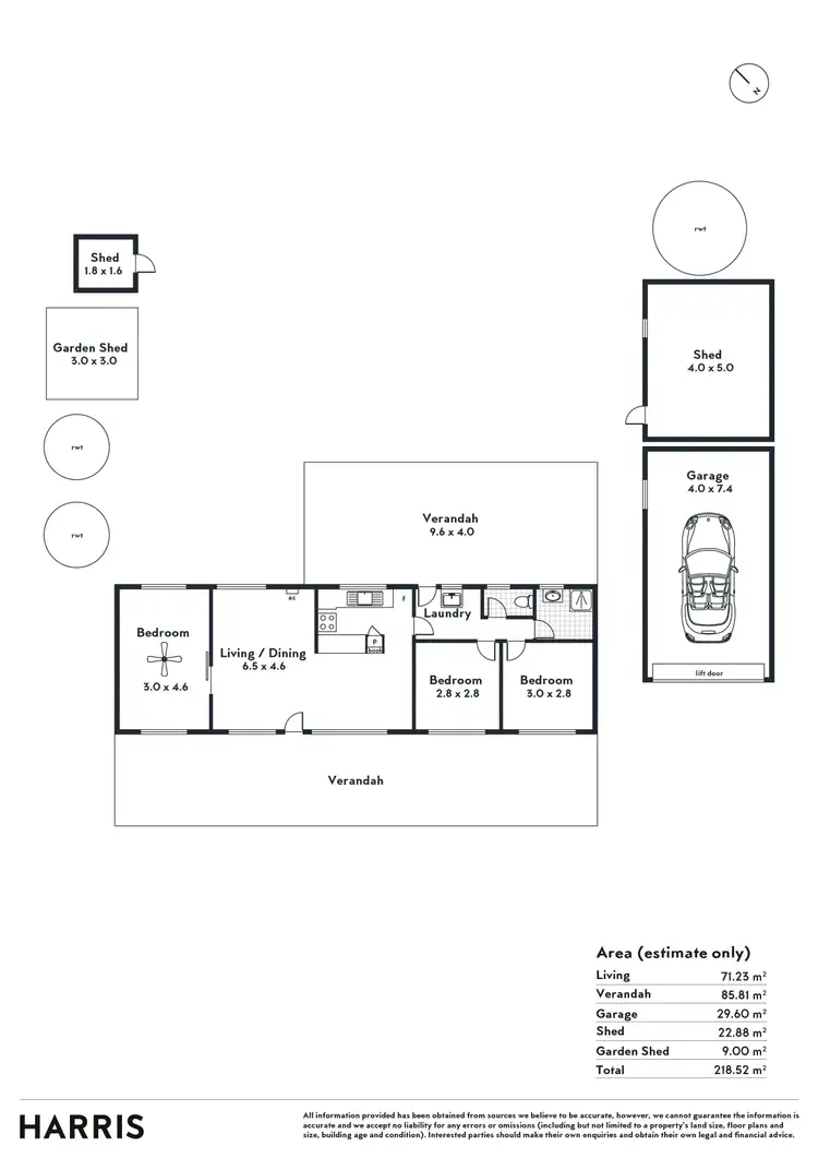 Floorplan of Homely house listing, 4 Walsh Avenue, Strathalbyn SA 5255