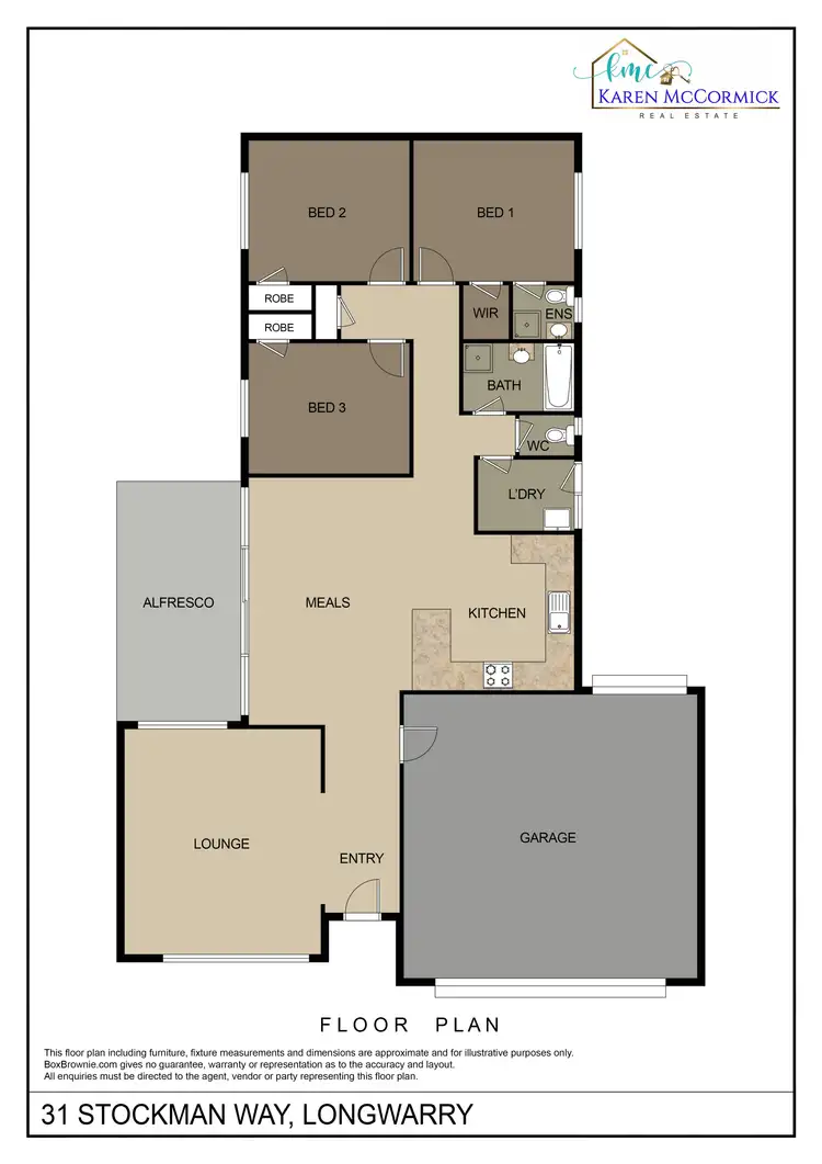Floorplan of Homely house listing, 31 Stockman Way, Longwarry VIC 3816