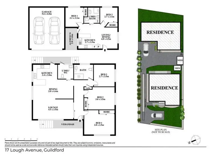 Floorplan of Homely house listing, 17 Lough Avenue, Guildford NSW 2161