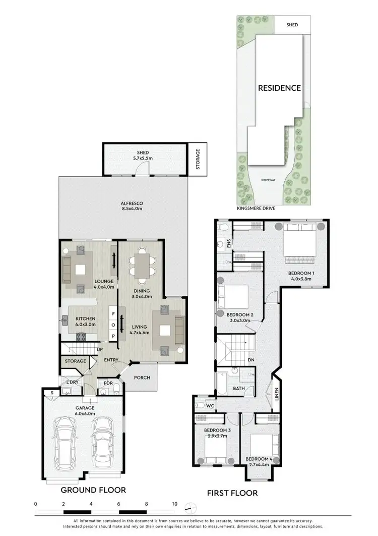 Floorplan of Homely house listing, 17 Kingsmere Drive, Glenwood NSW 2768