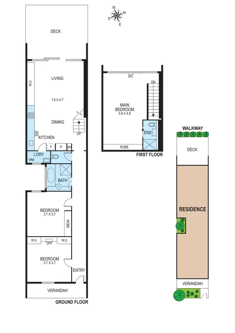 Floorplan of Homely house listing, 69 Hornby Street, Prahran VIC 3181